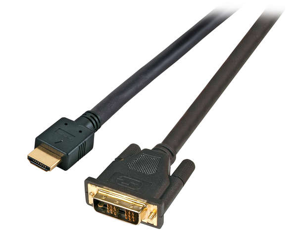 Naar omschrijving van K5432-20V2 - HDMIâ„¢ High Speed with Ethernet Cable, Plug Type A - Plug Type DVI-D 18+1, 20m