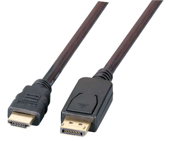 Naar omschrijving van K5561SW-3V2 - DisplayPort/HDMI Cable Full HD,A-A M-M, 3m, black