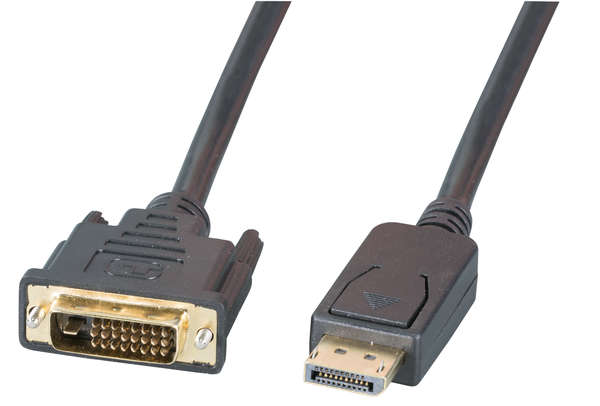 Naar omschrijving van K5564SW-2 - DisplayPort to DVI Konverter Kabel,  zwart, 2m