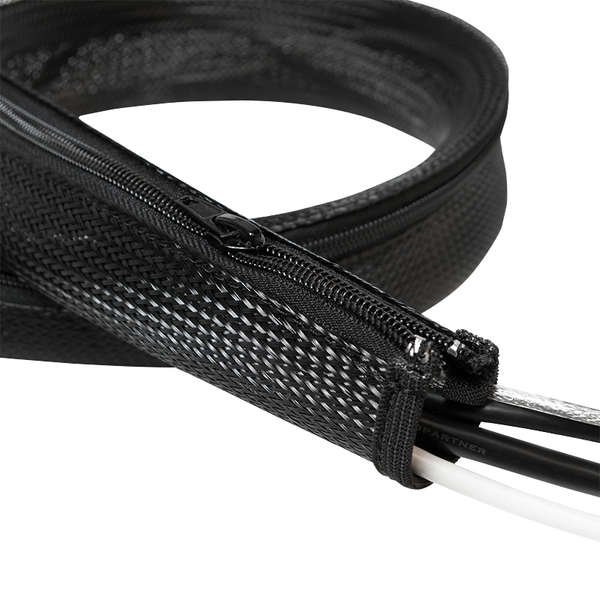 Naar omschrijving van KAB0047 - Flexible cable protection with zipper, 30 x 20 x 2000 mm