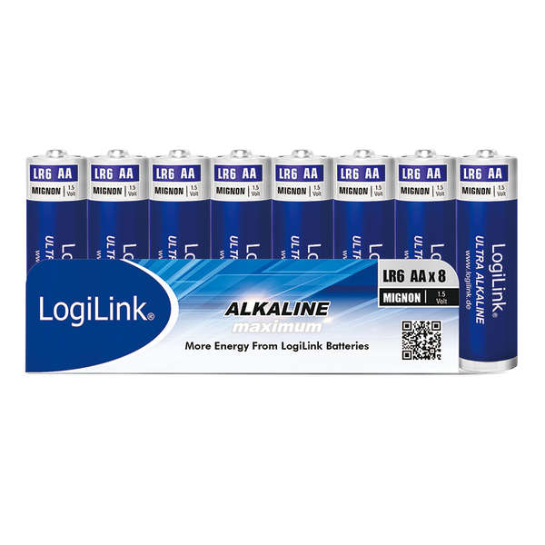Naar omschrijving van LR6F8 - Ultra Power AA alkaline batteries, LR6, Mignon, 1.5V, 8pcs