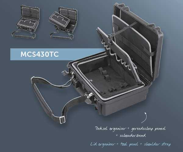 Naar omschrijving van MCS430TC - Gereedschapskoffer
