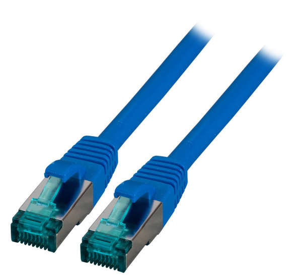 Naar omschrijving van SL6ABL500 - RJ45 Patch cable S/FTP, Cat. 6A, blue, 50m