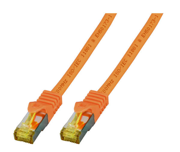 Naar omschrijving van ES6AOR300 - Patch Cat.6A- Cat7  10G S/FTP PIMF orange 30m