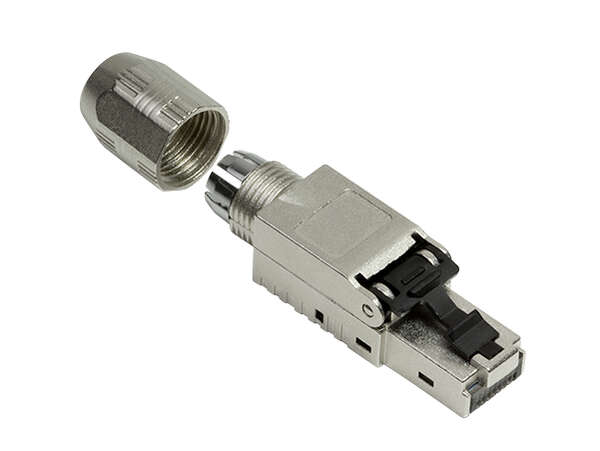 Naar omschrijving van MP0040N - Field assembly Cat.6A RJ45 plug, shielded, MPTL, PrimeLine