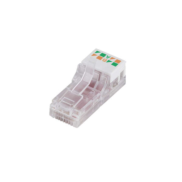Naar omschrijving van MP0069 - Field assembly Cat.6A RJ45 plug, unshielded, one-piece type