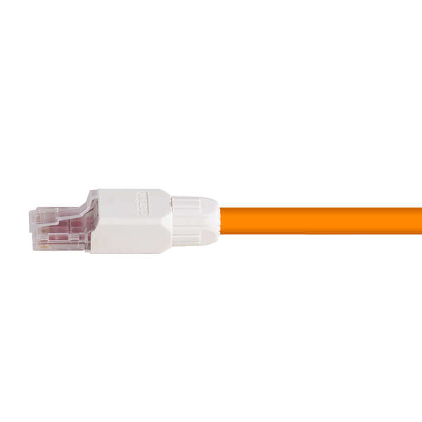 Naar omschrijving van MP0069 - Field assembly Cat.6A RJ45 plug, unshielded, one-piece type