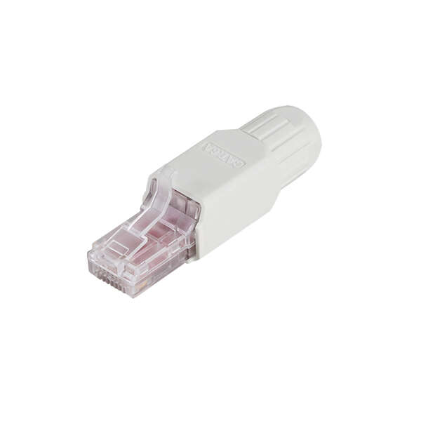 Naar omschrijving van MP0069 - Field assembly Cat.6A RJ45 plug, unshielded, one-piece type