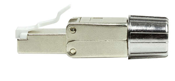 Naar omschrijving van MP0080 - Field assembly Cat.8.1 RJ45 plug, shielded