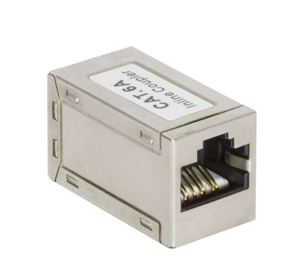 Naar omschrijving van NP0025 - RJ45 Inline Coupler, Cat.6A, mini type, shielded