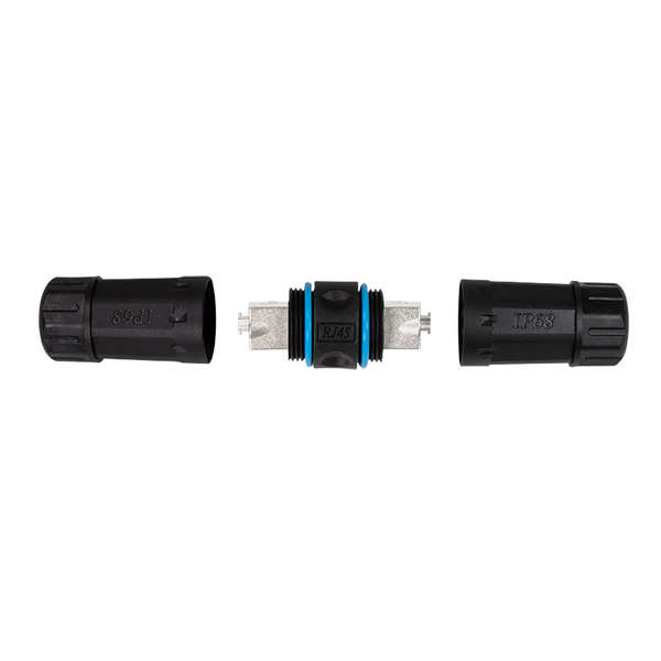 Naar omschrijving van NP0087 - Outdoor IDC extender for Cat.6A, Cat.7, Cat.7A & Cat.8 cable, IP68