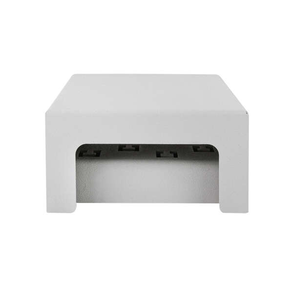Naar omschrijving van NP0092 - Consolidation point box  4-port, desk/wall/rail mounting, grey