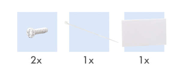 Naar omschrijving van NP0097 - Cat.6A Surface Mounted Box 2 x RJ45, shielded