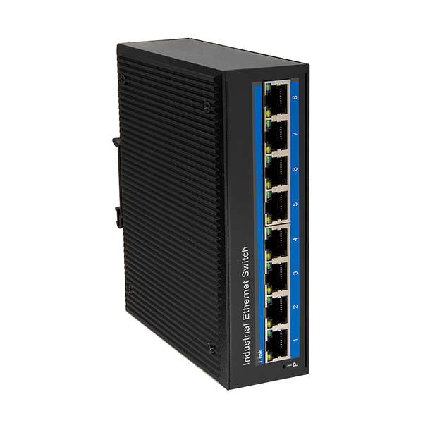 Naar omschrijving van NS201P - Industrial Fast Ethernet PoE switch, 8-port, 10/100 Mbit/s