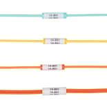 Naar omschrijving van NWSLC-7Y - White Cable Identification Sleeve For 3mm simplex fiber Panduit NWSLC-7Y 100st.