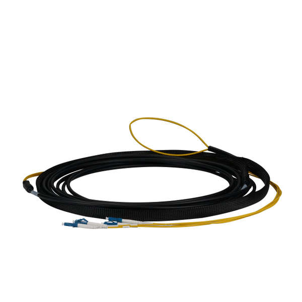 Naar omschrijving van O8322L50OS2 - Trunk cable U-DQ(ZN)BH 8 vezels 9/125, LC/LC OS2, 50 meter