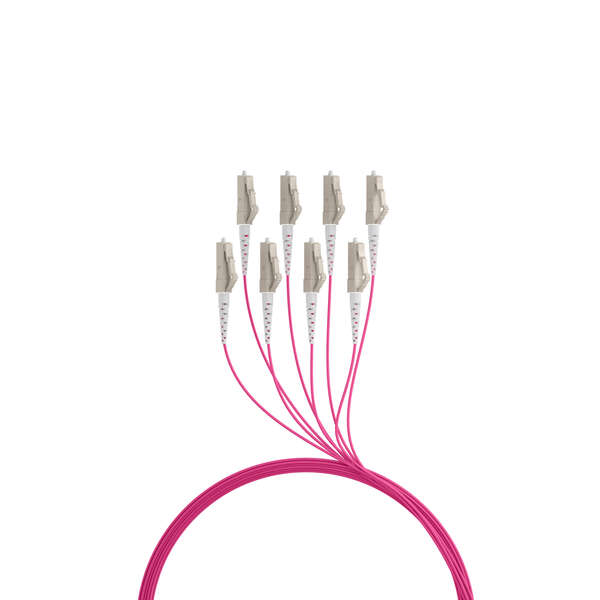 Naar omschrijving van O8322S60OM4 - Trunk cable U-DQ(ZN)BH OM4 8G (1x8) LC-LC 60m Dca LSZH