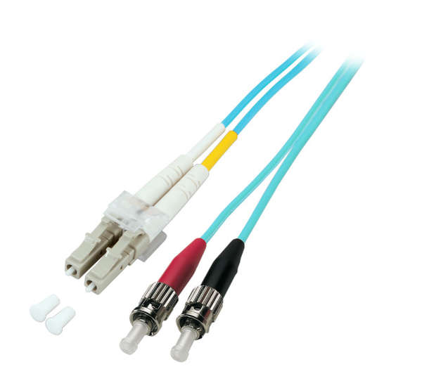 Naar omschrijving van OM3LCST200E - Duplex Glasvezel Patchkabel om3 LC-ST 50/125, 2mm dikte, 20m