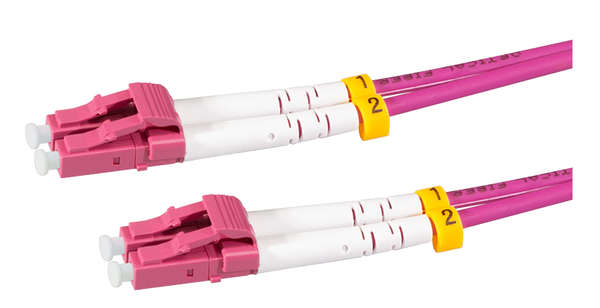 Naar omschrijving van OM4LCLC010-ARM - Duplex GlasPatchkabel LC-LC 50/125 OM4, 1m armored / gepantserd