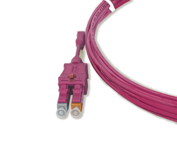 Naar omschrijving van OM4LCLC020U - Duplex Uniboot Glasvezel Patchkabel om4 LC-LC 50/125, 2m