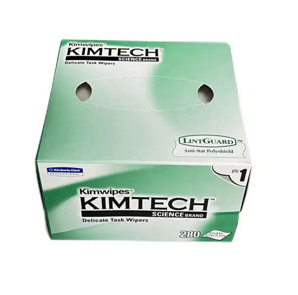 Naar omschrijving van OPT-CL-KIMTECH - Kimtech Fiber Optic Cleaning Kimwipes optical connector schoonmaakdoekjes