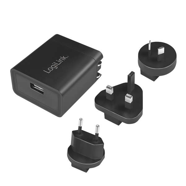 Naar omschrijving van PA0187 - USB Travel Charger, 10.5W with 2.1A Fast-Charging