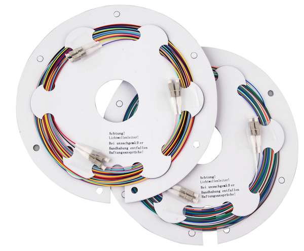 Naar omschrijving van O0482-2 - Set 12st Fiber pigtail LC/APC 8graden 9/125Mu, OS2, 2 m