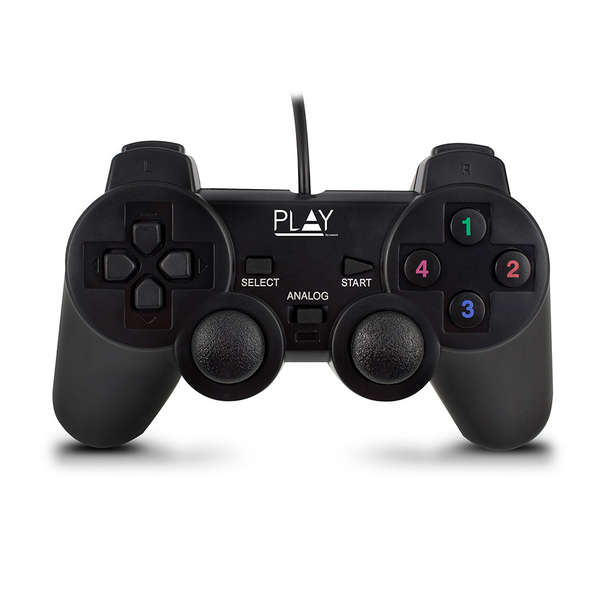 Naar omschrijving van PL3330 - Ewent PC gamepad, USB