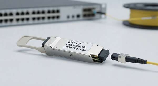 Naar omschrijving van QSFP-LR4-10 - QSFP+ module, 40Gigabit, LR4, 10km, SM, CWDM, 1270-1330nm
