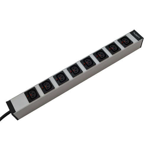 Naar omschrijving van RN3022 - Plenty PLH 435-8 LOCK Plenty PDU 16A, 8 x C13 lockable outlets