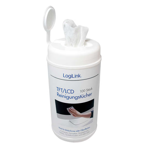 Naar omschrijving van RP0003 - Cleaning wipes for TFT, LCD and Plasma