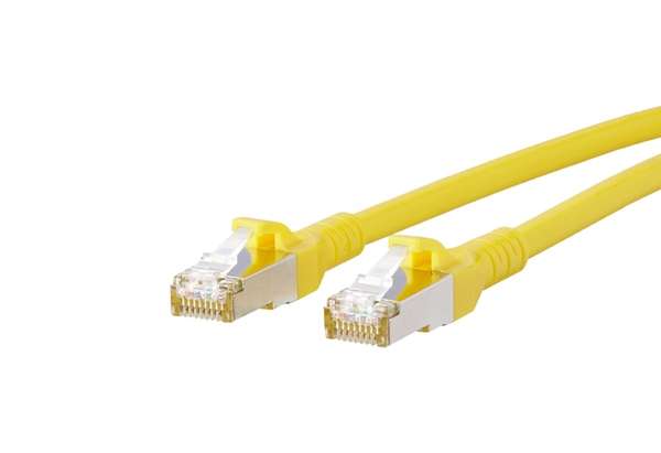 Naar omschrijving van MS6AGE070 - Patch Cable Cat.6A AWG 26 10G  7 m geel