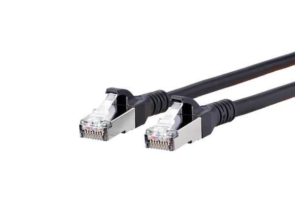 Naar omschrijving van MS6AZW080 - Patch Cable Cat.6A AWG 26 10G  8 m zwart