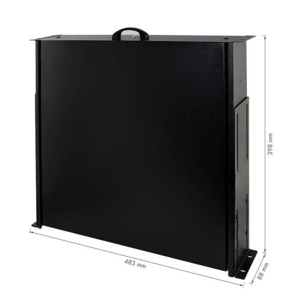 Naar omschrijving van SF164B - 2U Rack drawer for installation in 19-inch server and network cabinets