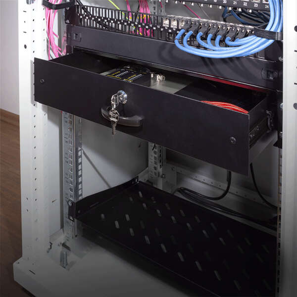 Naar omschrijving van SF164B - 2U Rack drawer for installation in 19-inch server and network cabinets