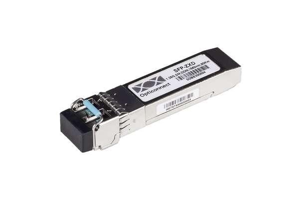 Naar omschrijving van SFP-XZXD - SFP Module, up to 1.25Gbps Gigabit Ethernet/FC, 1550nm, LC Connector, 160km Distance/Budget, with Digital Diagnostics