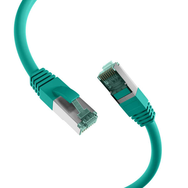 Naar omschrijving van SL6AGN0025 - RJ45 Patch Cord Cat.6A S/FTP LSZH green 0,25m