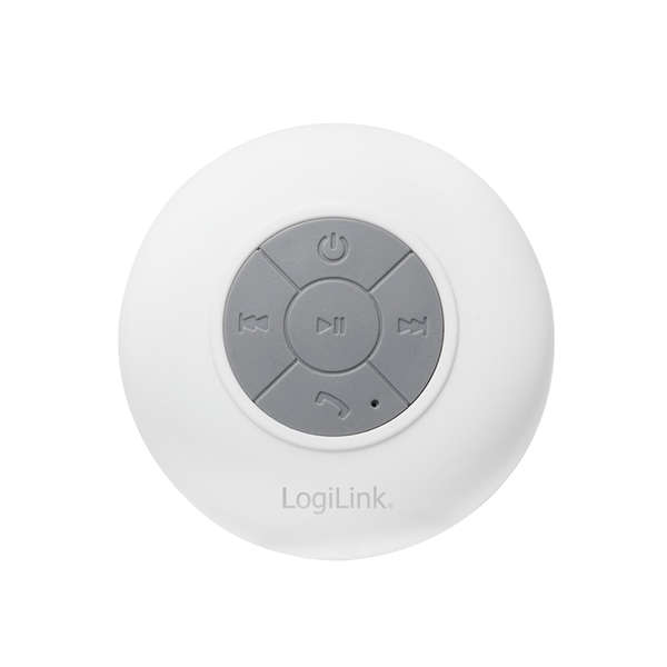 Naar omschrijving van SP0052W - Bluetooth shower speaker, white