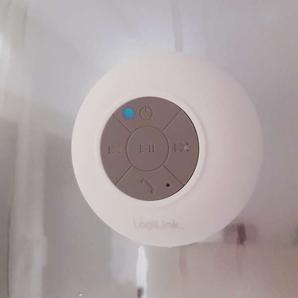 Naar omschrijving van SP0052W - Bluetooth shower speaker, white