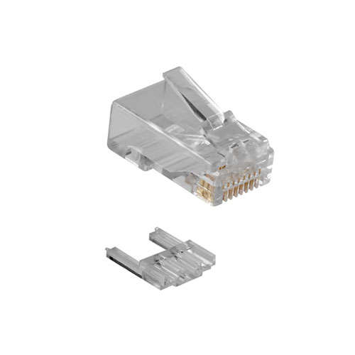 Naar omschrijving van TD168M-25 - RJ45 UTP connector Cat6  25 stuks