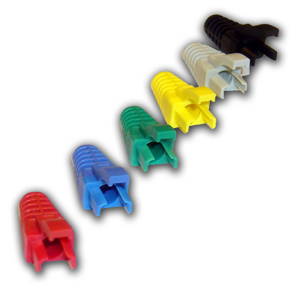 Naar omschrijving van TULE-ZW - RJ45 Tule - smalle uitvoering Zwart