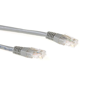 Naar omschrijving van ENU5GS050 - Cat5e UTP patchkabel  grijs  5m