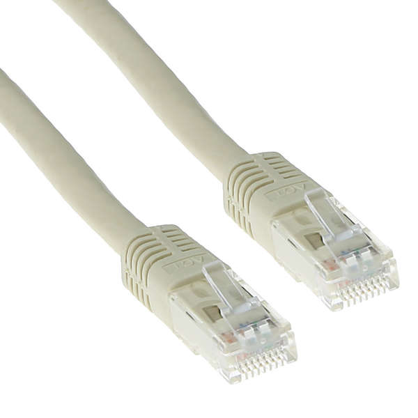 Naar omschrijving van ENU5IV015 - Cat5e UTP patchkabel ivoor 1,5m