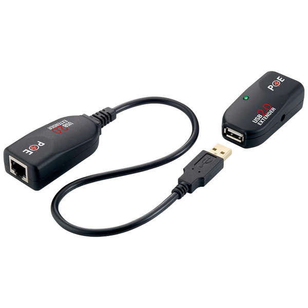 Naar omschrijving van UA0207 - LogiLink USB 2.0 Cat.5 Extender, Up to 50 meters