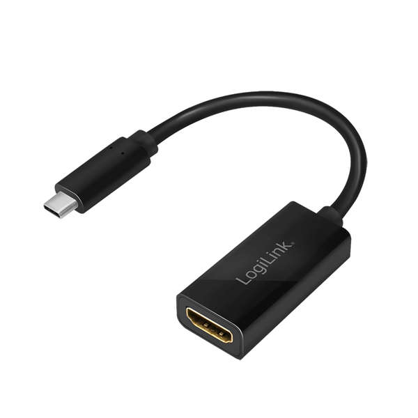 Naar omschrijving van 64101B - USB converter, USB-C male to HDMI female (DP Alt Mode), 4K 60Hz black, 0,2m