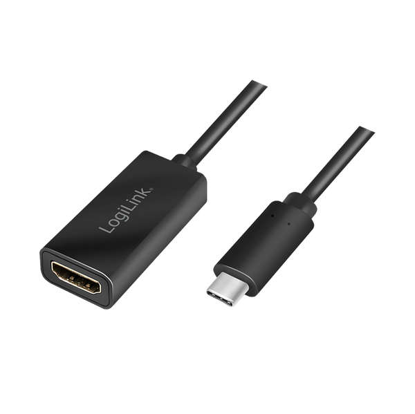 Naar omschrijving van 64101B - USB converter, USB-C male to HDMI female (DP Alt Mode), 4K 60Hz black, 0,2m