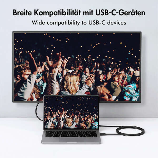 Naar omschrijving van UA0476 - USB 3.2 Gen1 Type-C cable, C/M to VGA/M, 1080p/60 Hz, black , 3 m