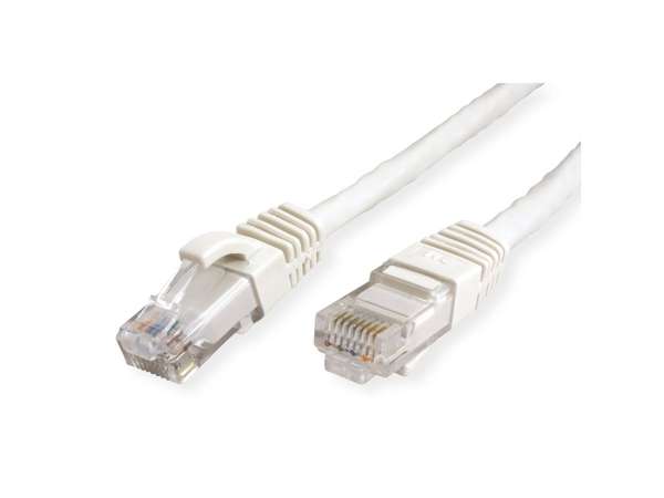 Naar omschrijving van ENU6AWT010-V - Cat.6A patchkabel 10G U/UTP PVC Wit 1,0m (Value)
