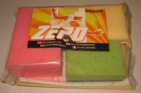 Naar omschrijving van VPAF052 - Schoonmaak set 5dlg.