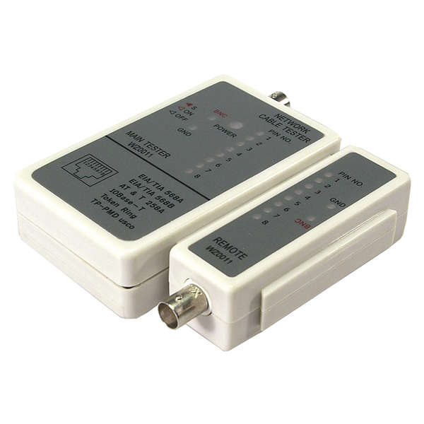 Naar omschrijving van WZ0011 - LogiLink Cable Tester RJ45 & BNC